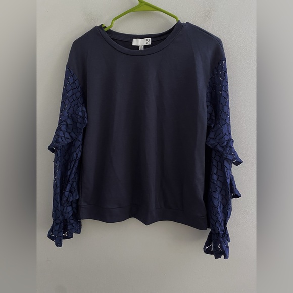 NWT NEW Anthropologie Tariro Pullover XS new with tag blue color - Picture 7 of 8